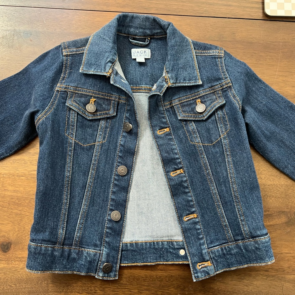 Janie and Jack denim jacket toddler 3-4T